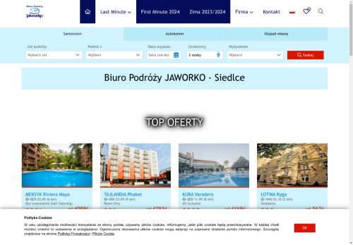 Biuro Podróży JAWORKO